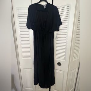Hard tail spa maxi dress black xl
